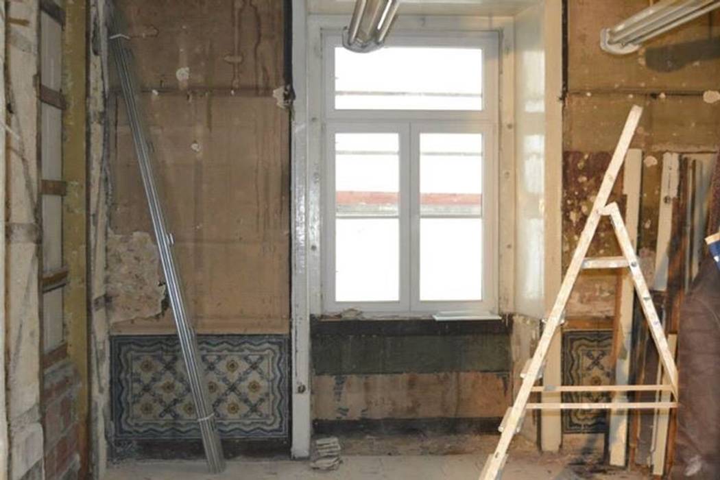 러스틱스타일 거실 by Obrasdecor 러스틱 (Rustic)