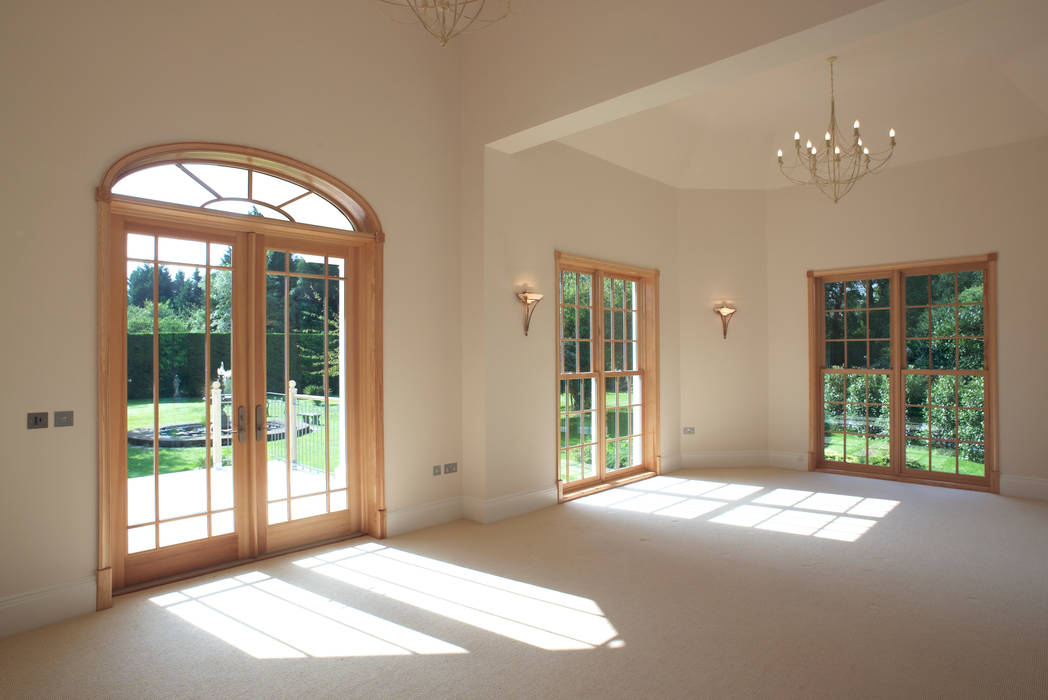 Timber Doors Marvin Windows and Doors UK Pintu & Jendela Gaya Klasik