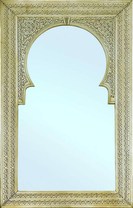 ​Messing Spiegel Fes Orientflair Mediterrane woonkamers Accessoires & decoratie