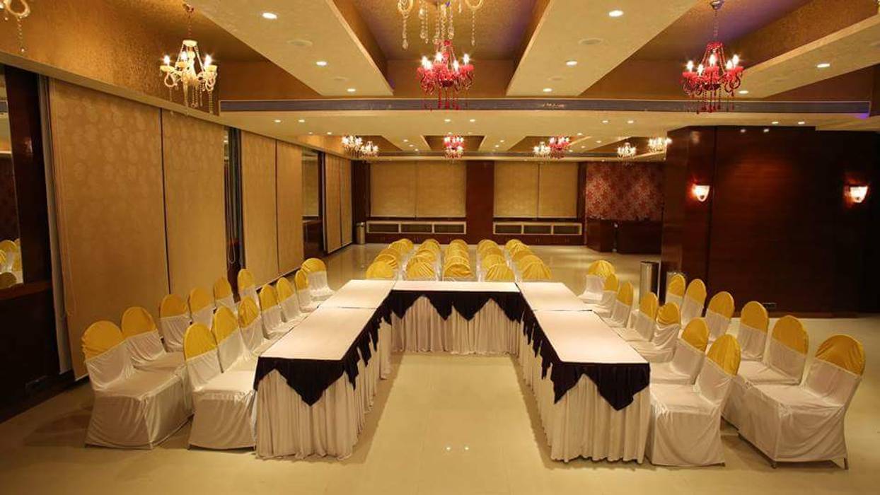 Banquet hall, Ishita Joshi Designs - Love Living! Ishita Joshi Designs - Love Living! Commercial spaces Conference Centres