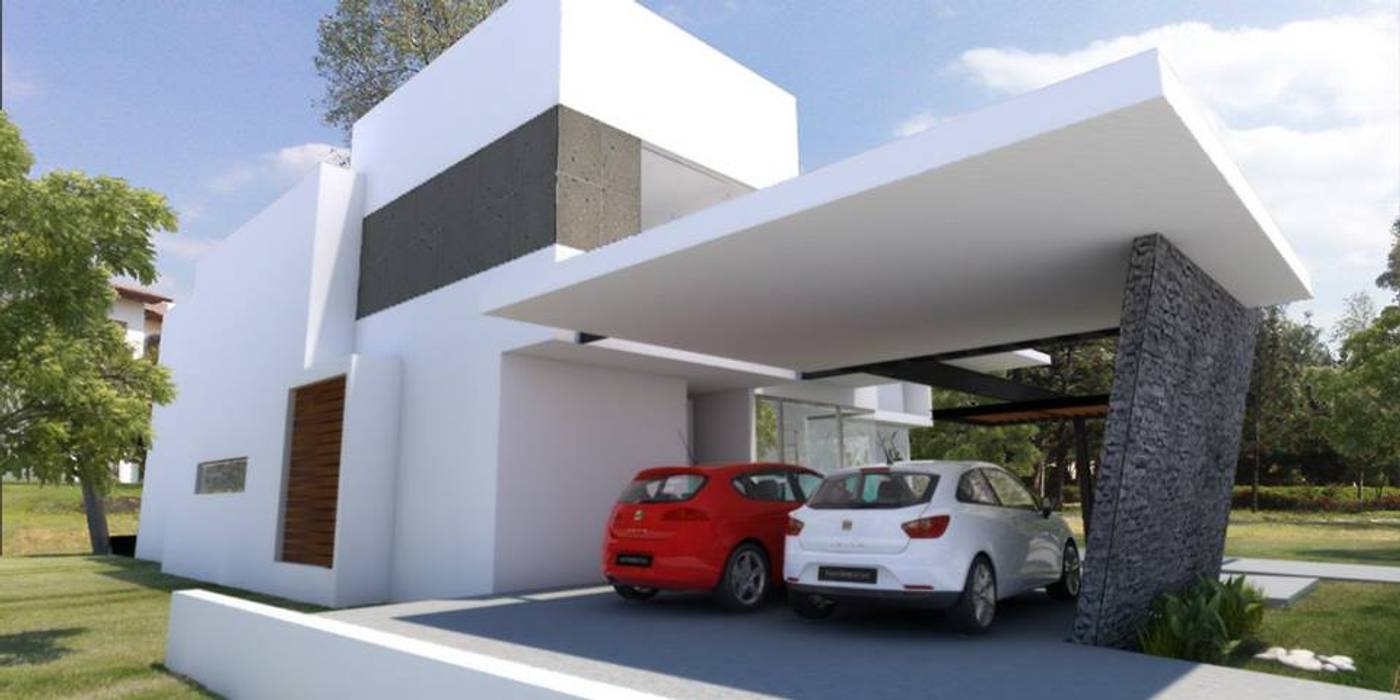 K3, SANTIAGO PARDO ARQUITECTO SANTIAGO PARDO ARQUITECTO 雙車庫