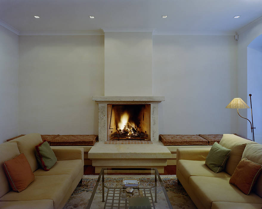 Stadtvilla Wohnzimmer Im Landhausstil Von Dreer2 Landhaus Homify