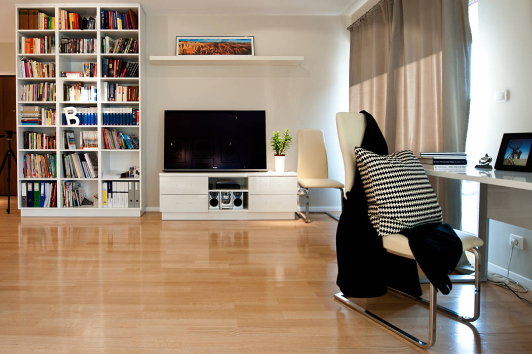BIAŁE WNĘTRZE, IDAFO projektowanie wnętrz i wykończenie IDAFO projektowanie wnętrz i wykończenie Modern living room