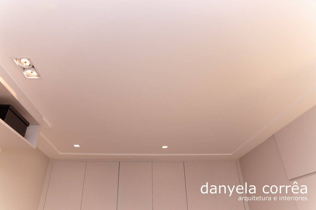 Apartamento, Danyela Corrêa Danyela Corrêa ห้องนั่งเล่น