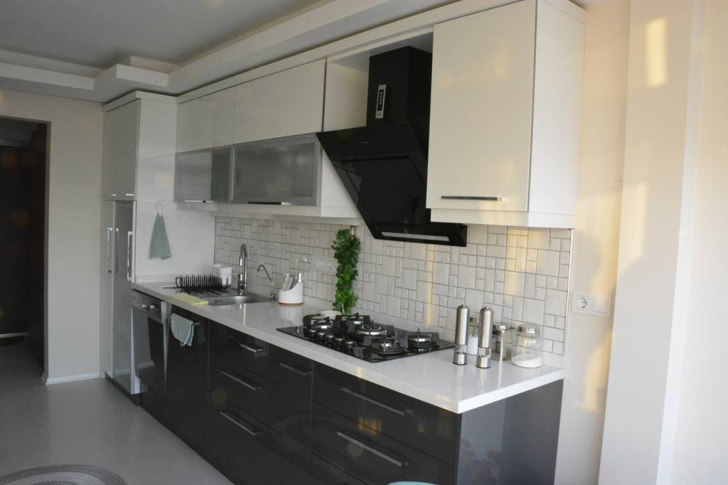 İzmir Mimkent'te Yeni Bir Yaşam Projesi, ACS Mimarlık ACS Mimarlık Modern Kitchen