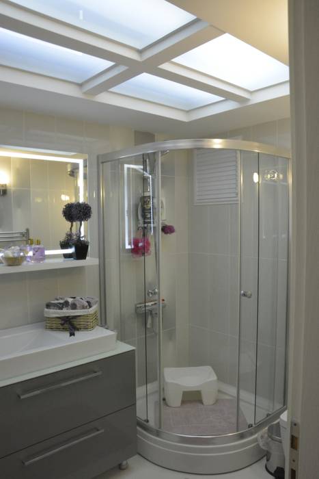 İzmir Mimkent'te Yeni Bir Yaşam Projesi, ACS Mimarlık ACS Mimarlık Modern Banyo