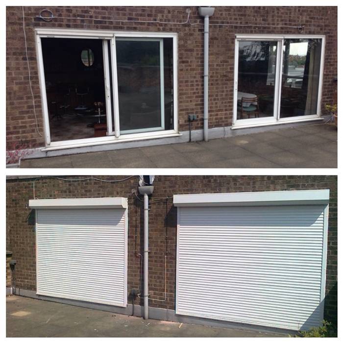 Project to show off newly installed garage doors, CBL Garage Doors CBL Garage Doors Industrial style doors Doors