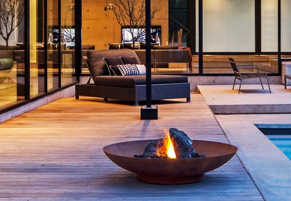 Foyers d'extérieurs, Braseros, Buchers, SO GARDEN SO GARDEN Modern style gardens Fire pits & barbecues