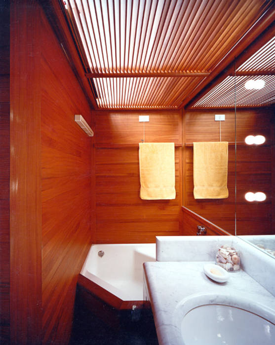 Casa vacanze al mare, VITTORIO GARATTI ARCHITETTO VITTORIO GARATTI ARCHITETTO Modern Bathroom