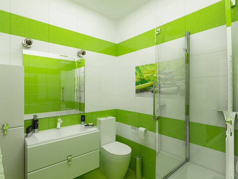 санузел homify Ванная комната в стиле минимализм