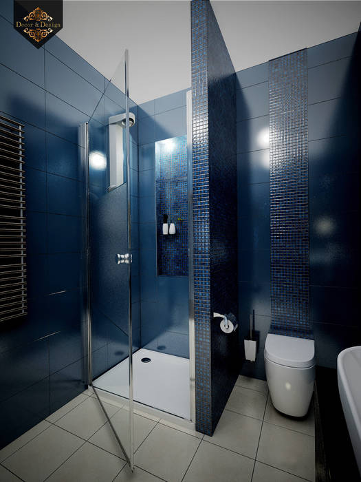 молодежный интерьер, Decor&Design Decor&Design Ванная комната в эклектичном стиле