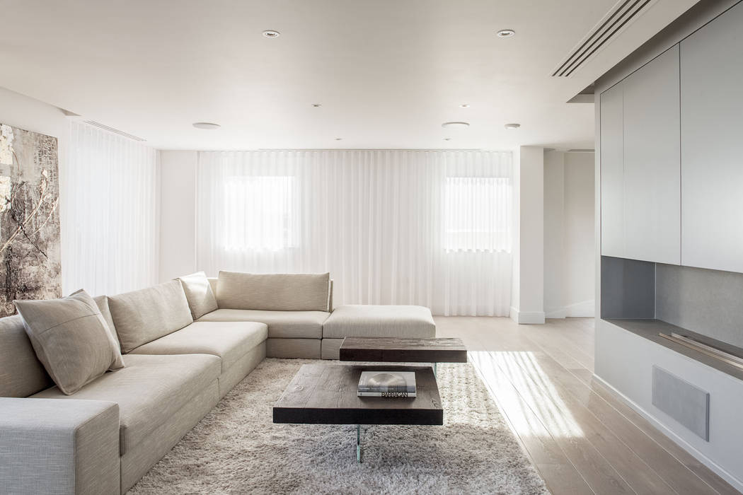 Living Room Francesco Pierazzi Architects غرفة المعيشة
