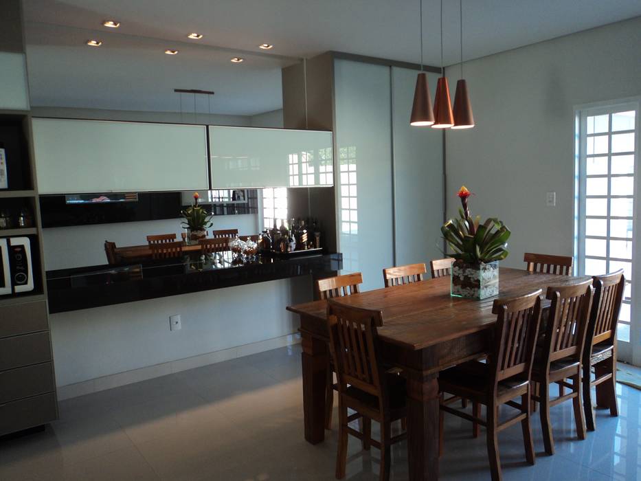 Espaço Gourmet Edifique Arquitetura & Interiores Cozinhas modernas
