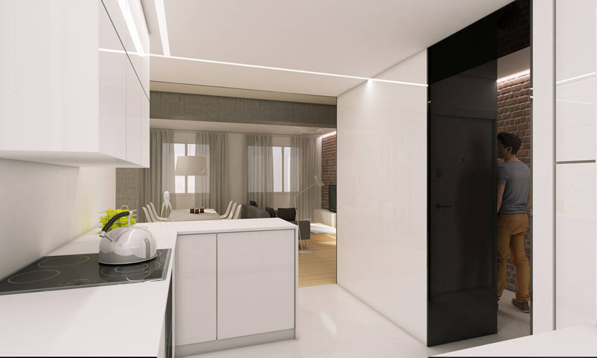 modern by auno50 interiorismo, Modern