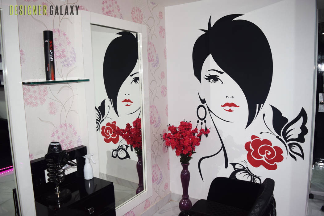 Reflexions-Salon & Spa, DESIGNER GALAXY DESIGNER GALAXY Commercial spaces Commercial Spaces