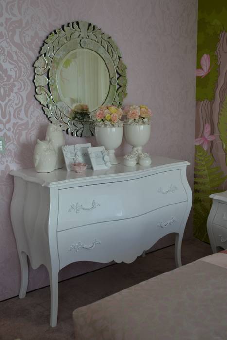 Projeto e Decoração - Quarto Princesa, Detalhes & Design Detalhes & Design Modern nursery/kids room