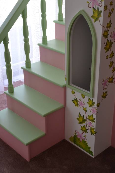 Projeto e Decoração - Quarto Princesa, Detalhes & Design Detalhes & Design Modern nursery/kids room