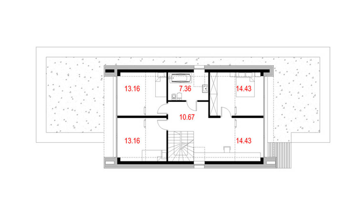 modern door Majchrzak Pracownia Projektowa, Modern