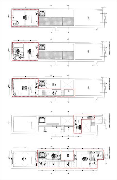 casa B, studio di architettura bordi rossi zarotti studio di architettura bordi rossi zarotti Casas modernas