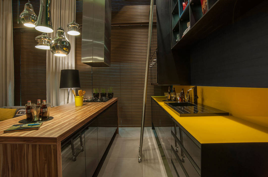 Loft , Pulse Arquitetura Pulse Arquitetura مطبخ