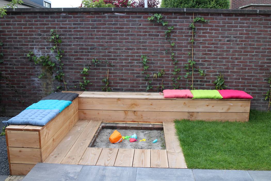 kindvriendelijke tuin, Buro Floris Buro Floris Jardin moderne