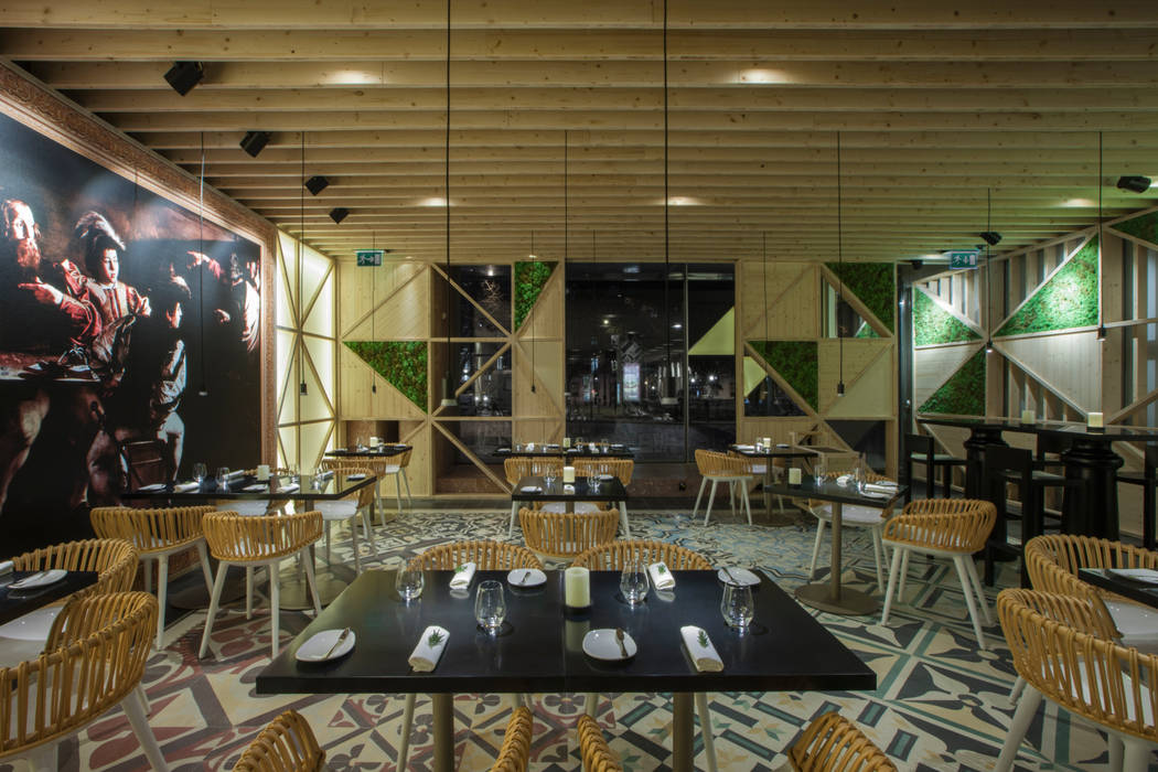 Tabik Restaurant by Ipotz Studio, Ipotz Studio Ipotz Studio Commercial spaces Gastronomy