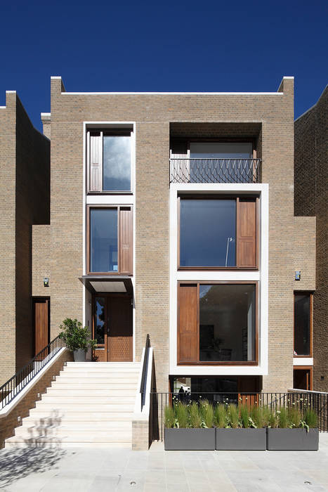 Macauley Road Townhouses, Clapham, Squire and Partners Squire and Partners Rumah Modern