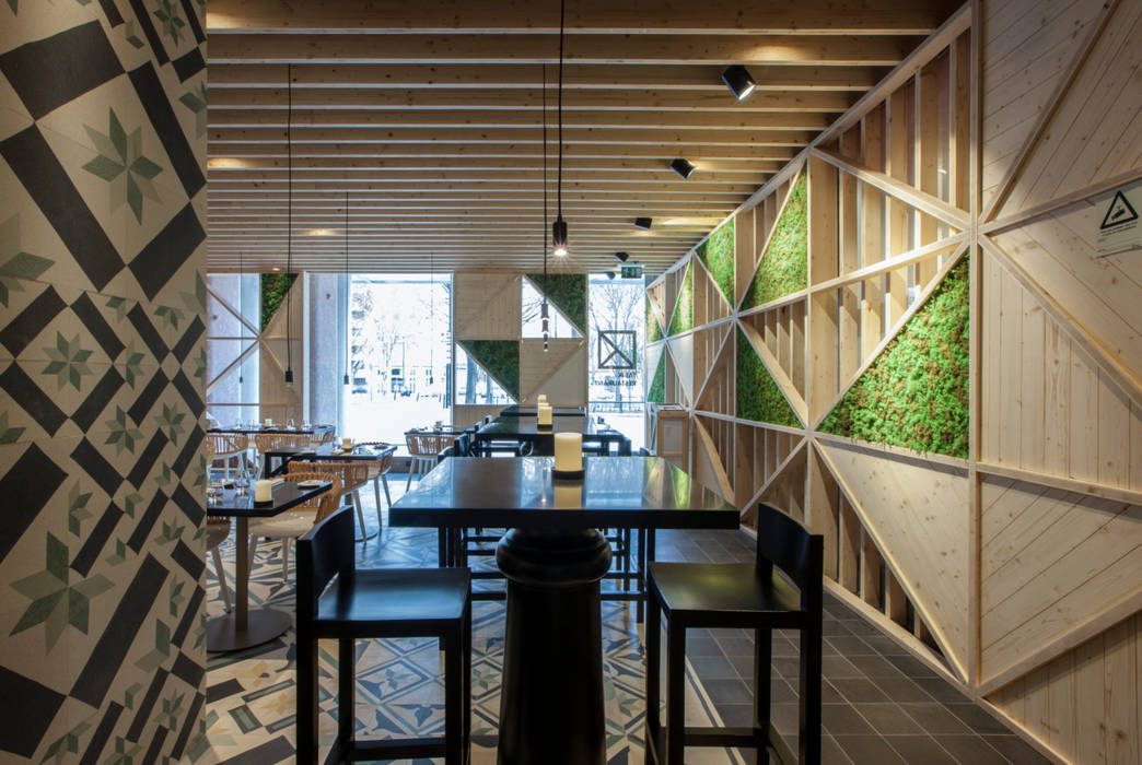 Tabik Restaurant by Ipotz Studio, Ipotz Studio Ipotz Studio Commercial spaces Gastronomy