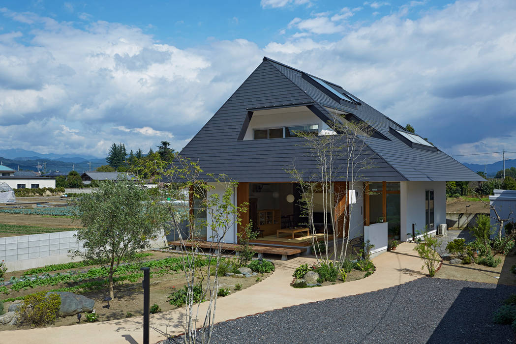 岩宿の家, arc-d arc-d Casas estilo moderno: ideas, arquitectura e imágenes