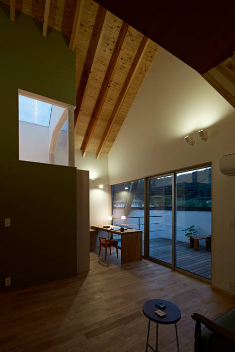 岩宿の家, arc-d arc-d モダンスタイルの寝室