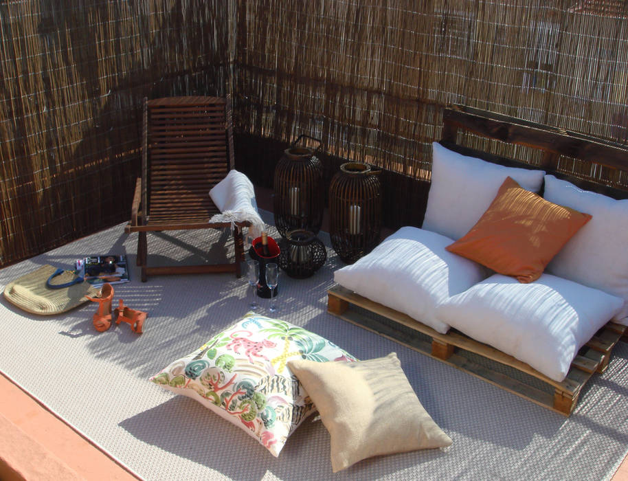 Rita Salgueiro Moderne balkons, veranda's en terrassen