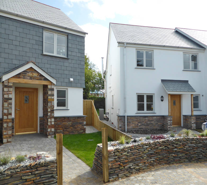 Church Mews, Hartland, Devon homify Moderne huizen