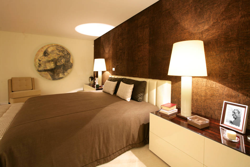 Camera da letto in stile  di Silvia Costa |  Arquitectura de Interiores, Moderno   