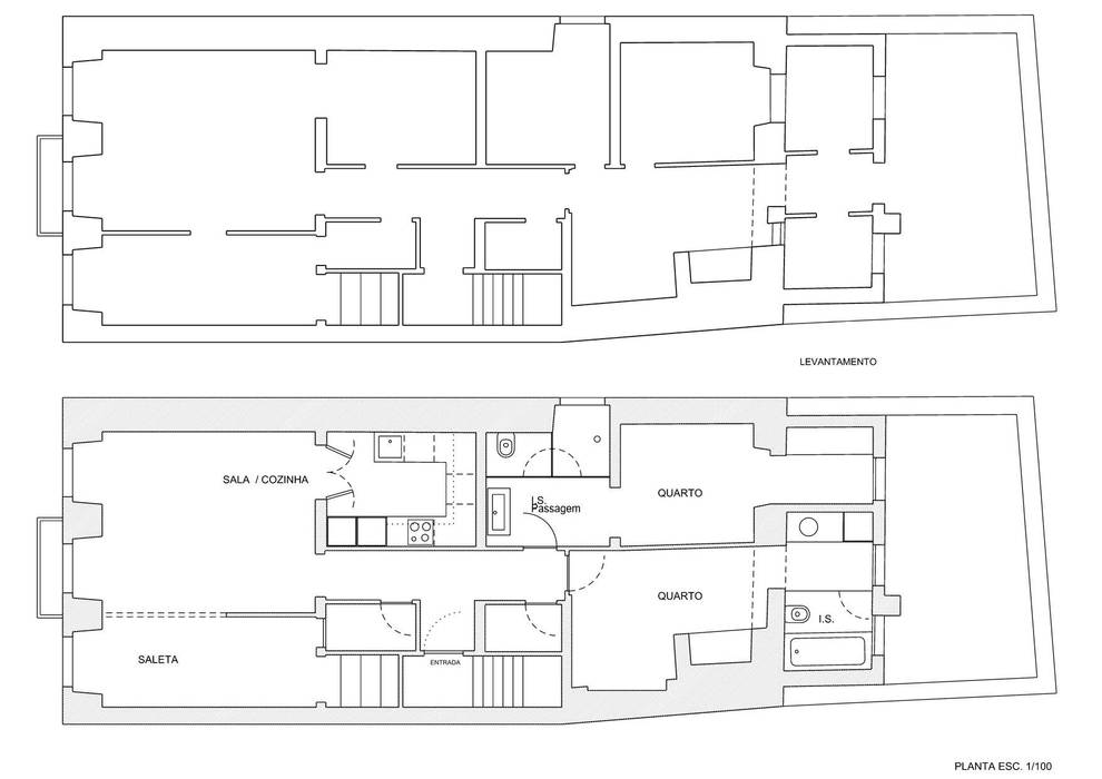 Remodelação de apartamento na Rua do Paraíso em Lisboa , António Alfarroba António Alfarroba