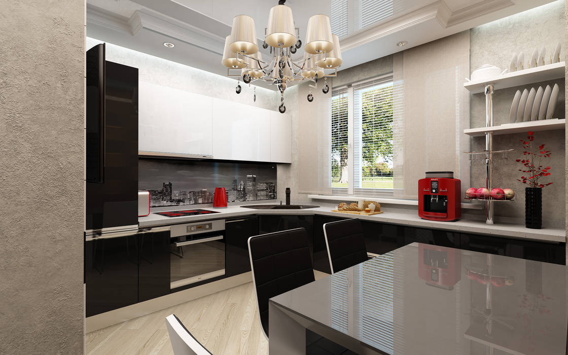 Практичная кухня, Anfilada Interior Design Anfilada Interior Design Modern kitchen