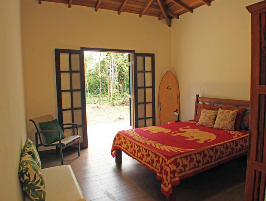 Casa Rústica e Colonial, RAC ARQUITETURA RAC ARQUITETURA Colonial style bedroom