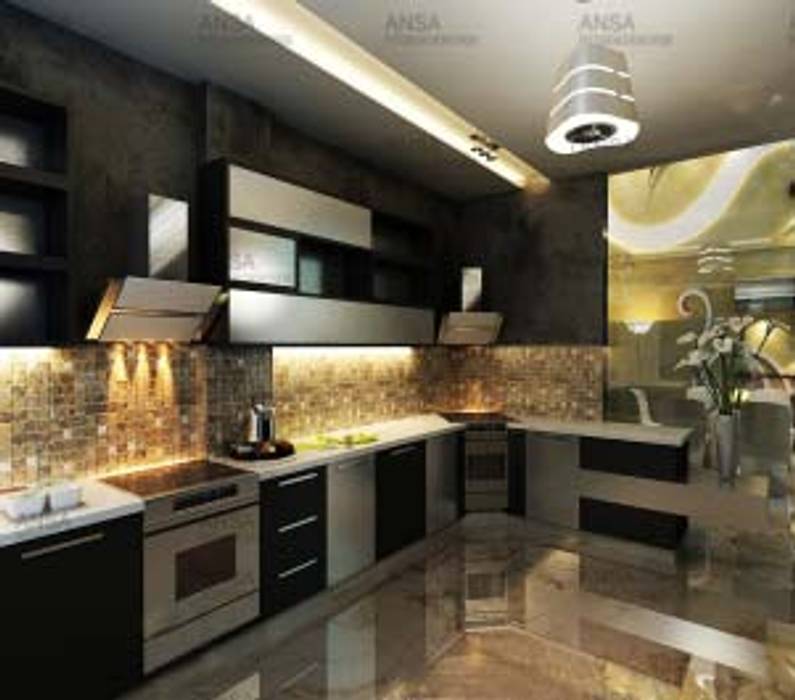 Residential, ANSA Interiors ANSA Interiors Asian style kitchen Accessories & textiles