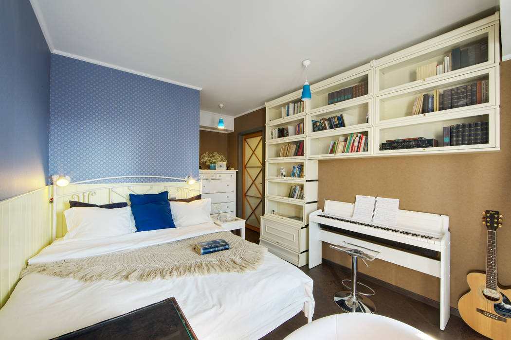 Дом дизайнера, Порядок вещей - дизайн-бюро Порядок вещей - дизайн-бюро Rustic style bedroom