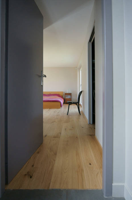 Réalisation SOBÖ, Groupe SOBÖ Groupe SOBÖ Chambre moderne Bois Effet bois