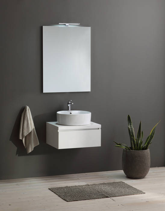 Mobili bagno linea Brenta. Una linea arredo bagno modulare che soddisfa tutte le esigenze , Kodicebagno Kodicebagno Bagno moderno Contenitori