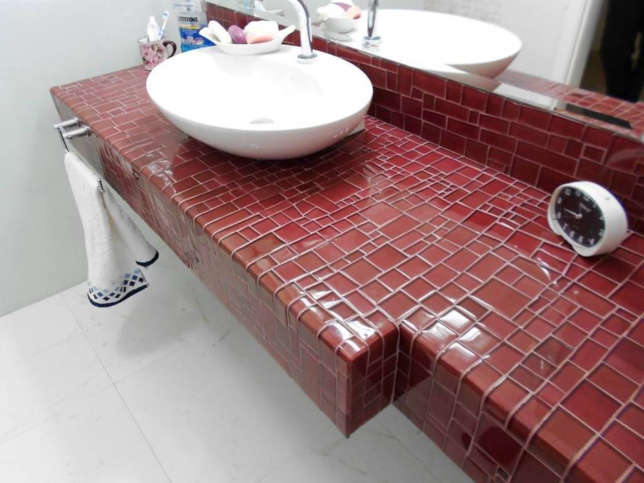 BANCADA LINHA IRREGULAR , tess tess Modern Bathroom Decoration