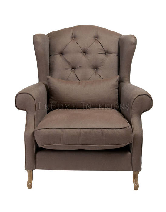 Кресло Bergere Chair A045 LeHome Interiors Гостиная в классическом стиле Дерево Эффект древесины Диваны и кресла