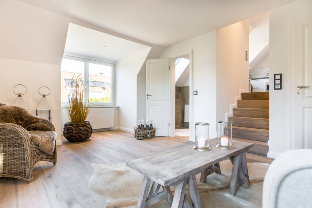 Homestaging Musterwohnung auf Sylt, Immofoto-Sylt Immofoto-Sylt Salon rural