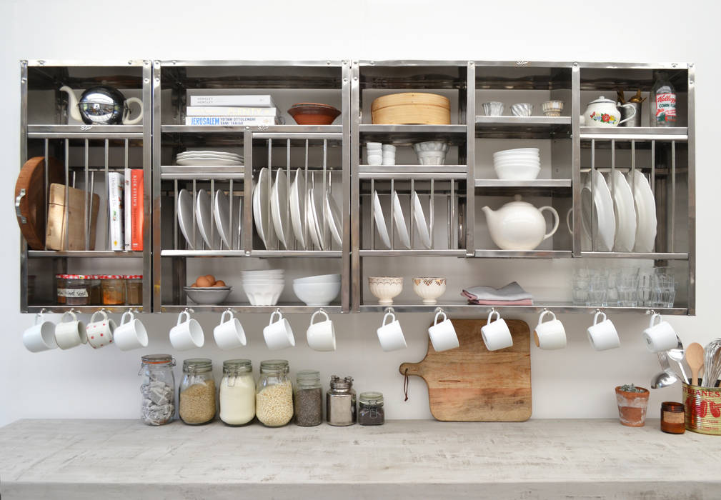 Modular shelving The Plate Rack Industriële keukens Opbergen