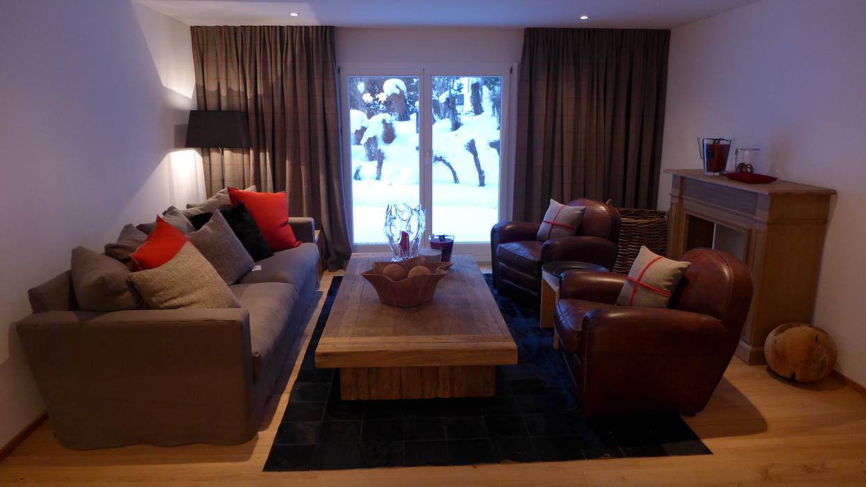 Wohnzimmer Rustikale Wohnzimmer Von Rh Design Innenausbau Mobel