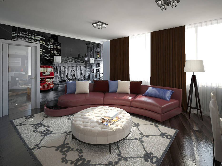 Лондон в Казани, Decor&Design Decor&Design Living room