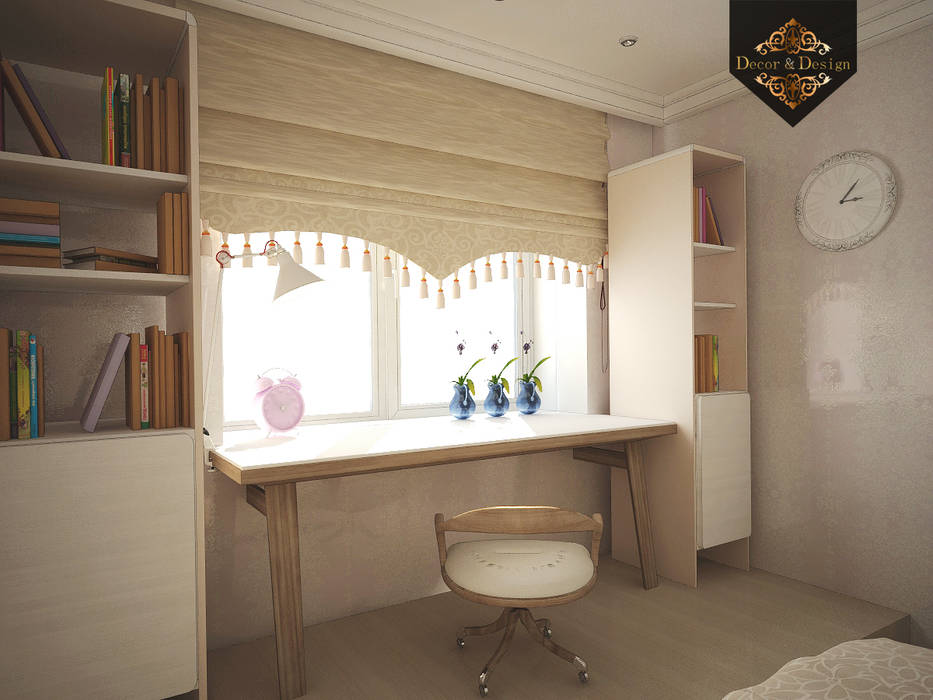 романтичная классика, Decor&Design Decor&Design Спальня в классическом стиле