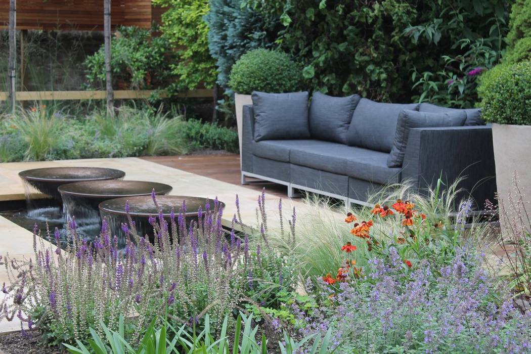 The Grove, Bestall & Co Landscape Design Ltd Bestall & Co Landscape Design Ltd Modern garden