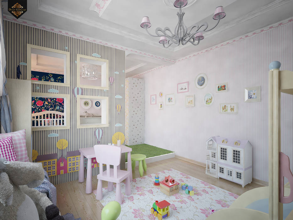 детская для девочки, Decor&Design Decor&Design Nursery/kid’s room