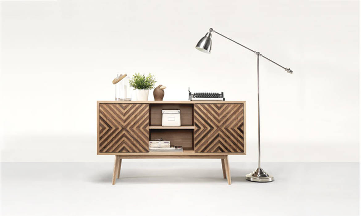 CASANOVA SIDEBOARD Wewood - Portuguese Joinery Arrecadação Madeira maciça Multicolor Armazenamento